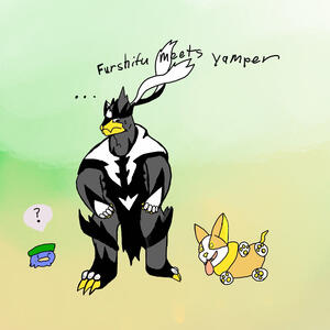 Furshifu meets yamper - By: Coeasd0